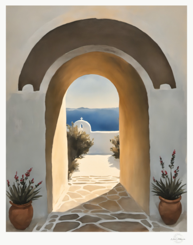 Mediterranean Arch artwork