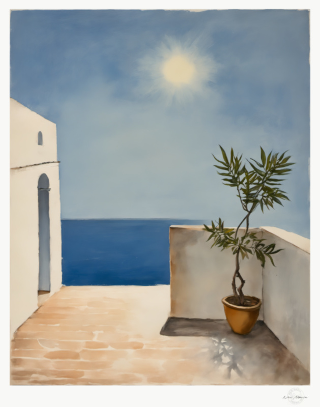 Mediterranean Terrace artwork